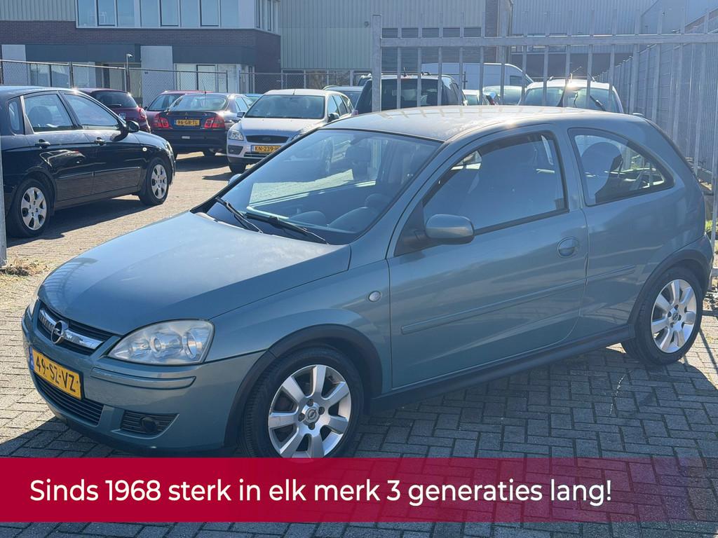 Opel Corsa 1.2-16V Silverline Sport 80PK! 1e eigenaar! NL AU, Auto's, Opel, Bedrijf, Te koop, Corsa, ABS, Airbags, Airconditioning