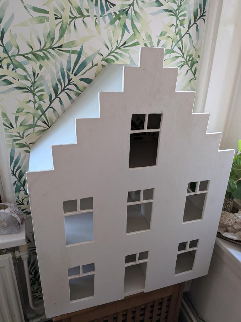 Mooi handgemaakt poppenhuis, Kinderen en Baby's, Speelgoed | Poppenhuizen, Ophalen, Poppenhuis