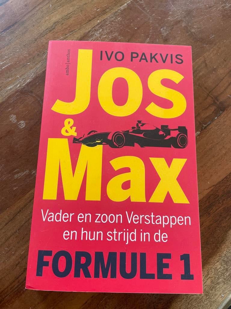 Jos & Max: Vader en zoon Verstappen en hun strijd, Ophalen of Verzenden, Gelezen, Algemeen