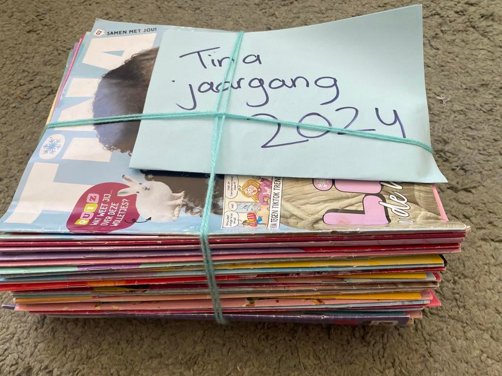 Tina jaargang 2024, Ophalen, Zo goed als nieuw, Overige typen
