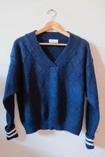 Blue off shoulder navy pullover, Ophalen of Verzenden, Nieuw, Maat 36 (S), Blauw