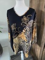 Frank Walder shirt met mesh mouwen - Maat 44, Zwart, Maat 42/44 (L), Ophalen of Verzenden, Lange mouw