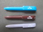 KLM: 3 KLEINE BALPENNEN, Verzenden, Zo goed als nieuw, Overige typen