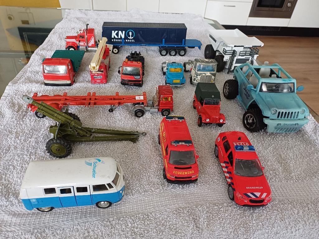 lotje met modelauto s, Ophalen of Verzenden, Gebruikt, Auto