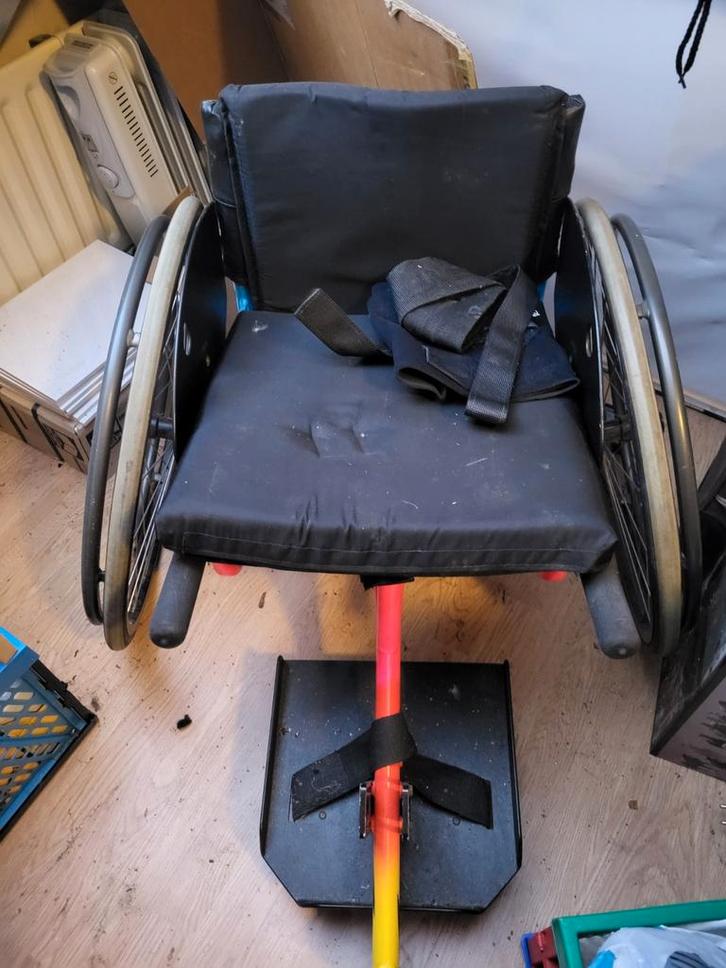 Leuke Sportrolstoel., Diversen, Rolstoelen, Gebruikt, Handbewogen rolstoel, Ophalen
