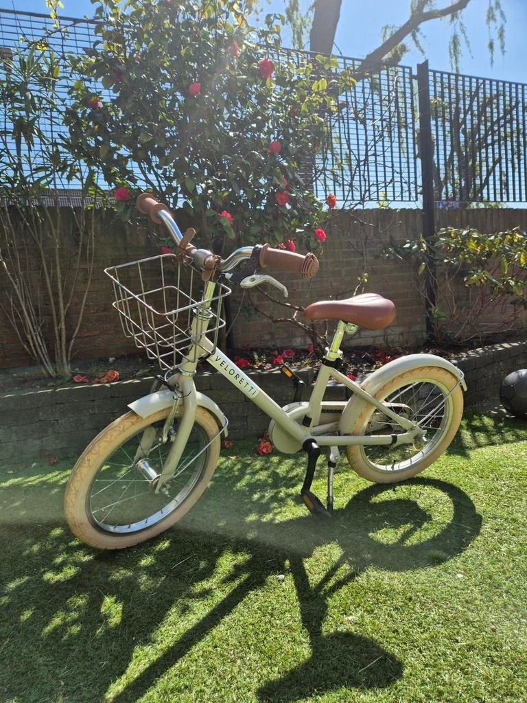 Veloretti kinderfiets met zijwieltjes, Ophalen, Gebruikt, Minder dan 14 inch, Overige merken