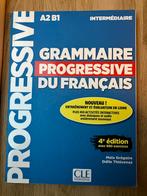 Grammaire Progressive du Français A2 B1 & corriges, Boeken, Ophalen of Verzenden, Gelezen, Non-fictie