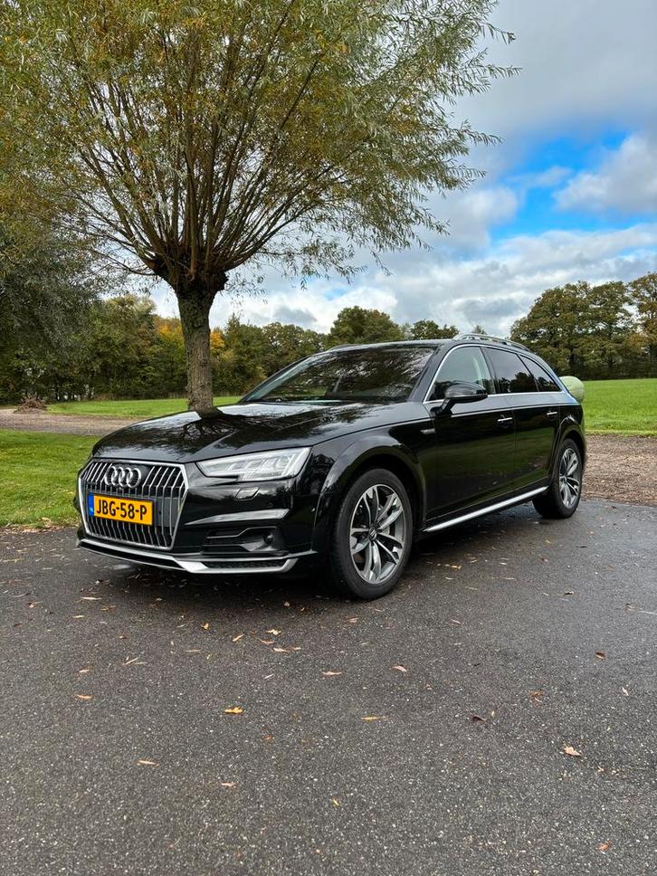 Audi A4 Allroad 2.0 TDI Quattro S Tronic 2018 Zwart, Auto's, Audi, Particulier, A4, 360° camera, 4x4, ABS, Achteruitrijcamera