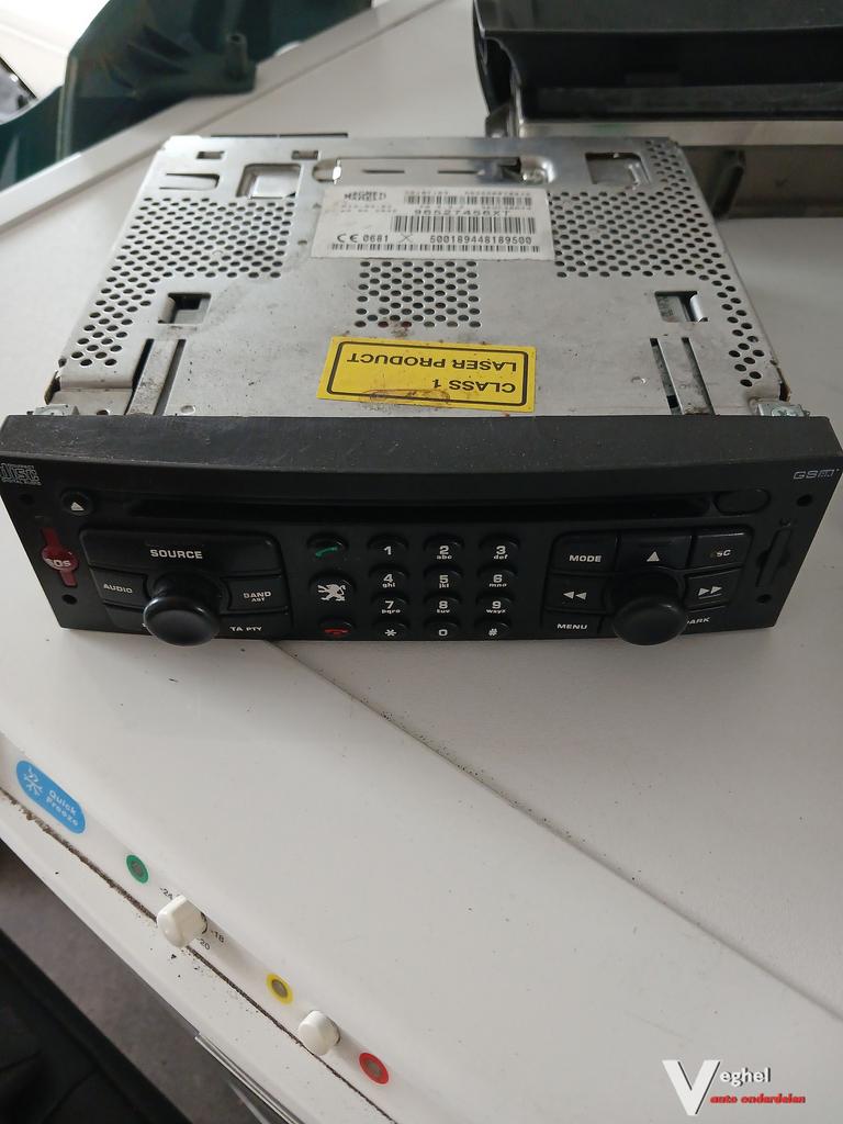 Peugeot 307 SW 2.0/16v auto. Instrumentenpaneel met navigati, Gebruikt, -, -, Ophalen of Verzenden