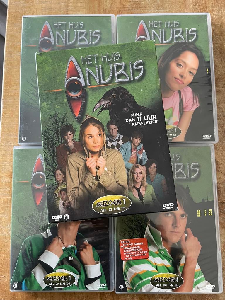 Het Huis Anubis Seizoen 1 - Deel 2, Cd's en Dvd's, Dvd's | Kinderen en Jeugd, Zo goed als nieuw, Tv non-fictie, Overige genres