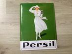 Vintage 3D PERSIL Reclame bord, 30 bij 40 cm, Ophalen of Verzenden, Zo goed als nieuw, Reclamebord