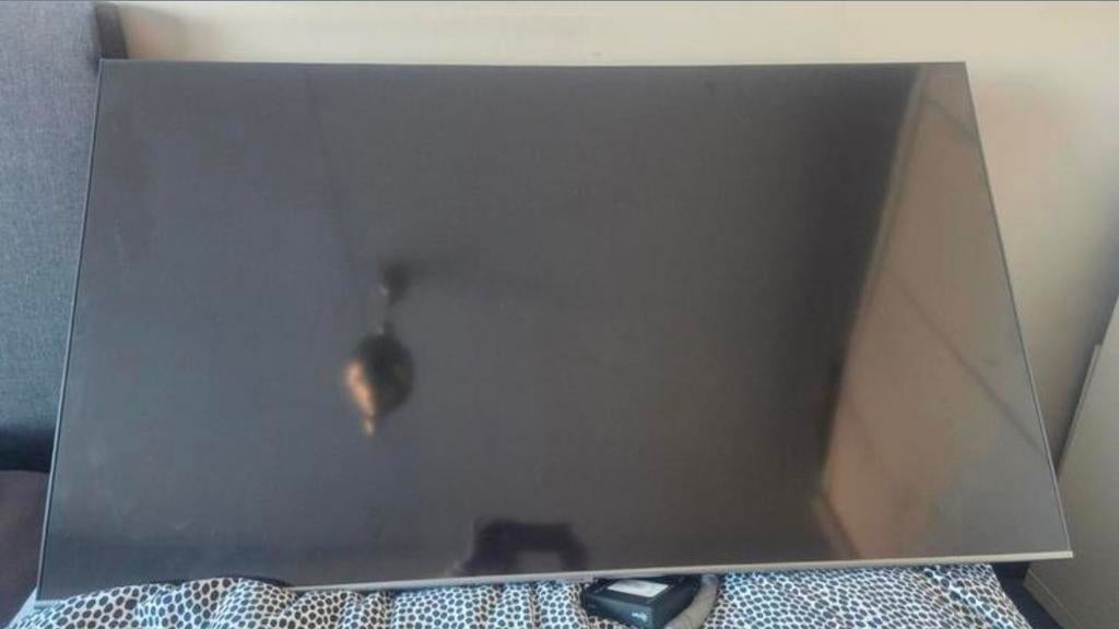 Samsung 55 inch QLED Smart TV (4K), Audio, Tv en Foto, Televisies, Ophalen, Zo goed als nieuw, 100 cm of meer, Samsung