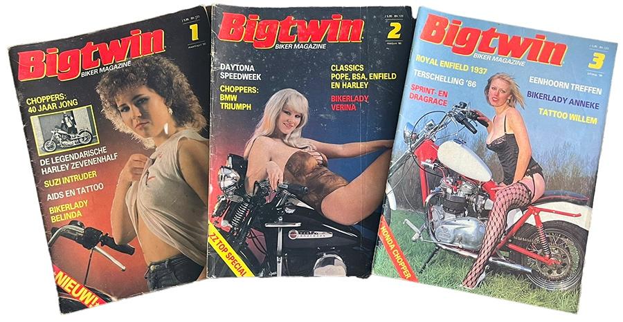 BIG TWIN, Boeken, Motoren, Gelezen, Algemeen, Ophalen