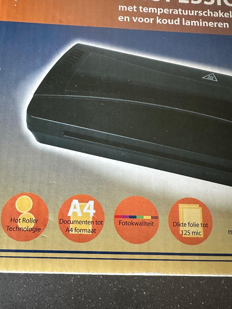 Lamineerapparaat, Ophalen, Nieuw