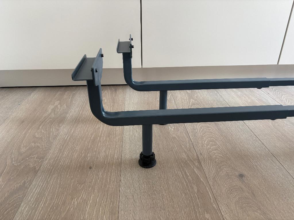 Auping onderzetpoten 129 (1-persoons), Huis en Inrichting, Slaapkamer | Bedden, Ophalen, 90 cm, Eenpersoons, Metaal