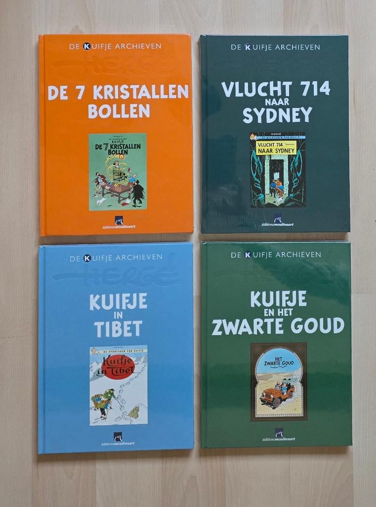 Kuifje Archieven - 4 stuks, Boeken, Stripboeken, Meerdere stripboeken, Ophalen of Verzenden, Nieuw