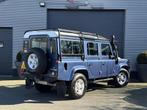 Land Rover Defender 2.5 TD5 110 SW XTech | Airco | Trekhaak, Auto's, 2495 cc, Blauw, 122 pk, Leder