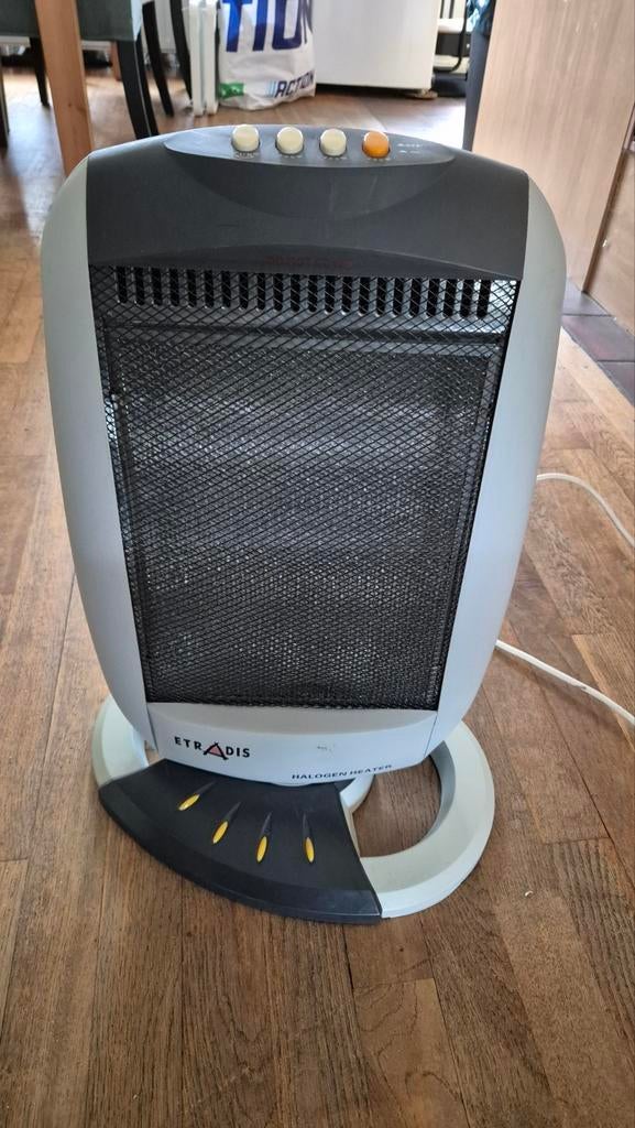 Etradis Halogeen Kachel - 3 x 400 watt - Werkt goed, Ophalen of Verzenden, Gebruikt