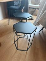 Bijzettafels, 45 tot 60 cm, Minder dan 55 cm, Gebruikt, Metaal of Aluminium