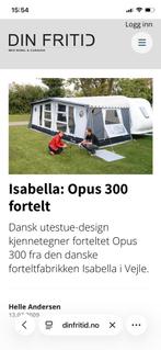 Isabella Opus 300 , Carbon X ,Luifel,aanbouw tent ,binnenten, Caravans en Kamperen, Voortenten en Luifels, Ophalen of Verzenden