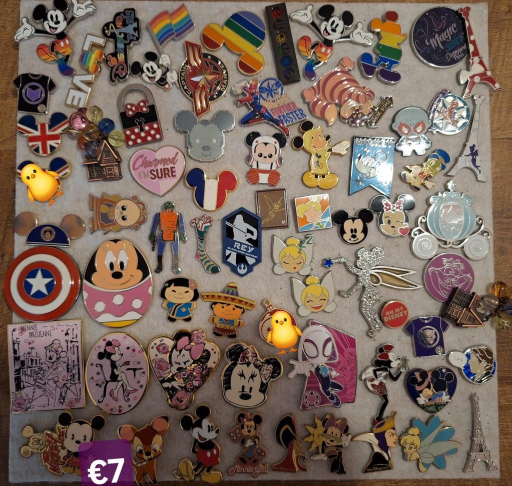 Disney Pins vanaf €6, Ophalen of Verzenden, Zo goed als nieuw, Merk, Speldje of Pin