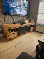 Zware Mangohouten meubelset  bij haco gekocht bon aanwezig, Ophalen