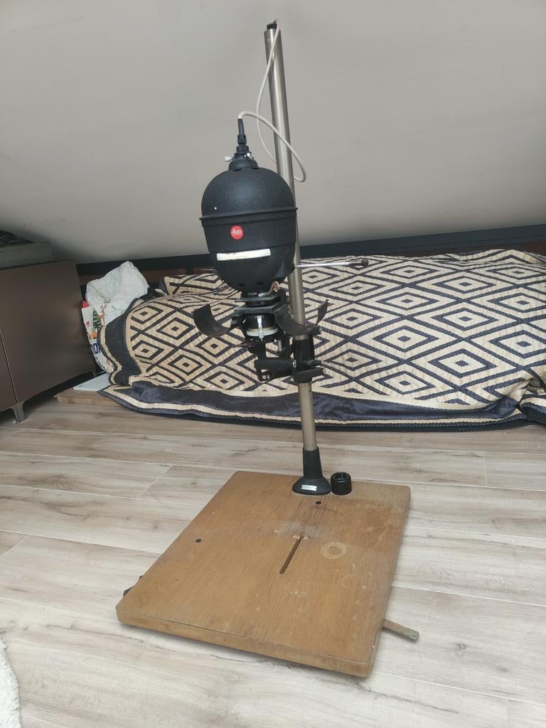 Leitz 1c met Focotar 4.5/50, Ophalen