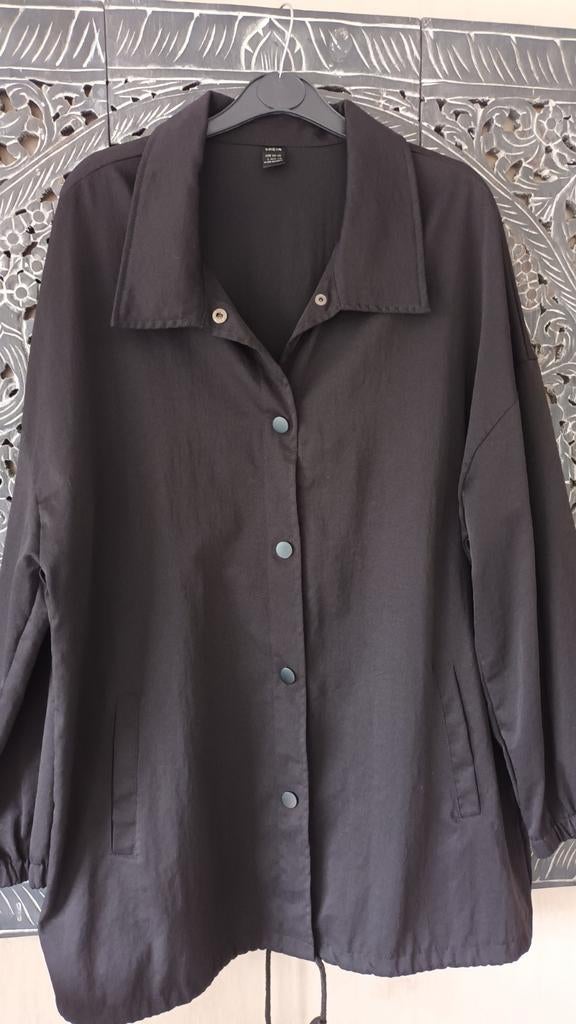 Leuke jas van Shein, maat 44/46, Zwart, Maat 42/44 (L), Ophalen of Verzenden, Zo goed als nieuw