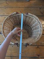 Fietsmandje, Ophalen, Nieuw, Rond, Riet