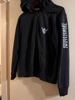 Thunderdome vest met hoodie maat L, Kleding | Heren, Ophalen of Verzenden, Zo goed als nieuw, Maat 52/54 (L), Zwart
