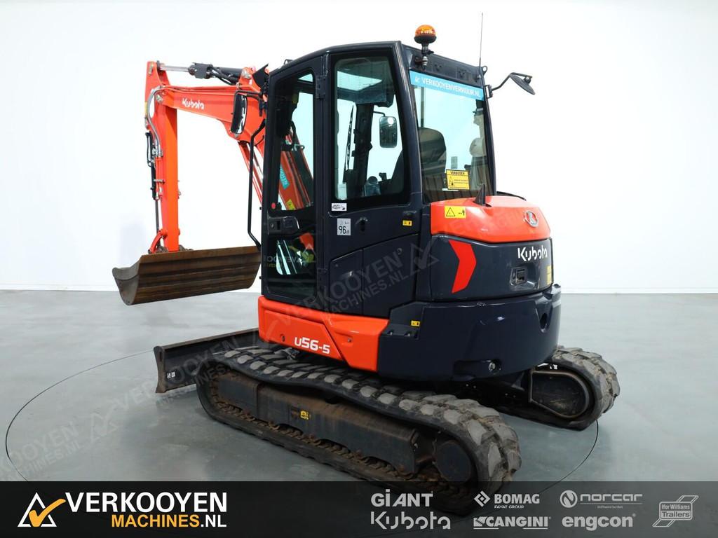 2021 Kubota U56-5 VV1309 Minigraver, Zakelijke goederen, Graafmachine