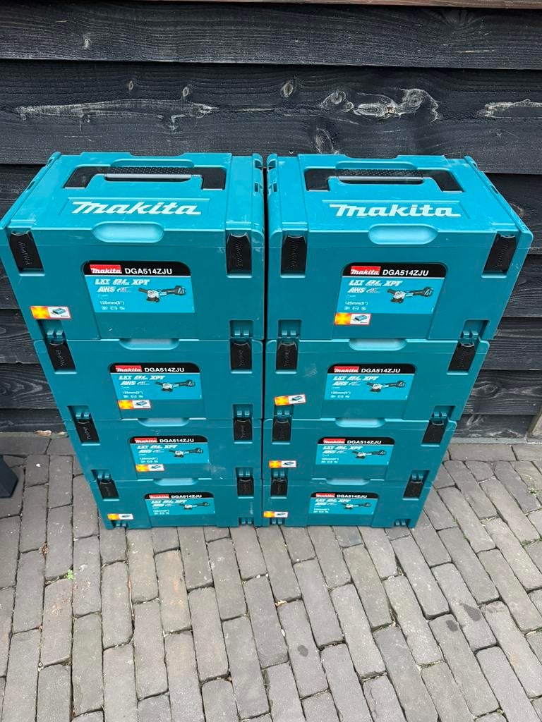 8x nieuwe makita mbox 3, Ophalen, Zo goed als nieuw