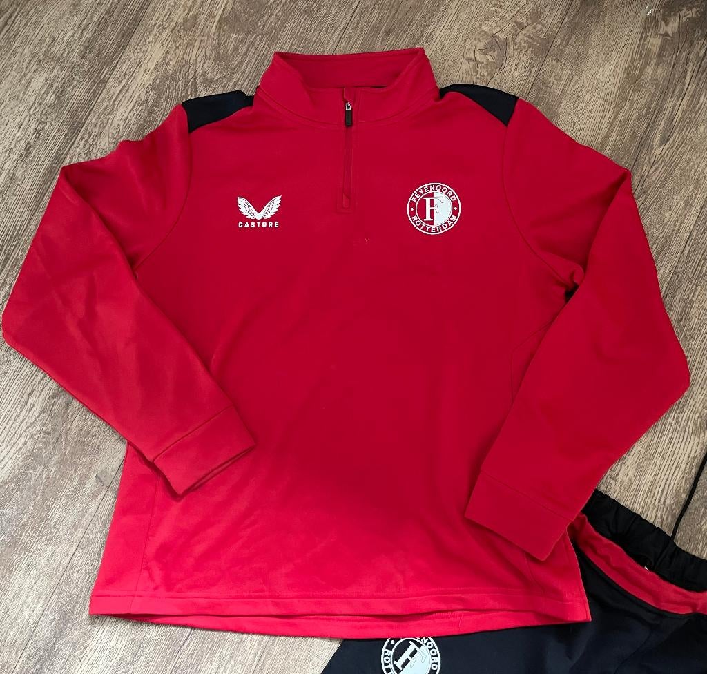 Feyenoord pak maat 44 in zeer goede staat, ., Ophalen of Verzenden, Vrolijke-muisjes, Feyenoord