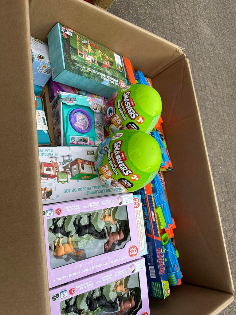 Partij speelgoed, ongeveer 200 stuks nieuw, Kinderen en Baby's, Jongen of Meisje, Nieuw, Ophalen of Verzenden, 4462gc
