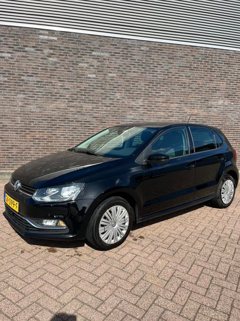 Volkswagen Polo 1.4 TDI Automaat | NAP | Cruise | CarPlay, Auto's, Zwart, 580 kg, Zwart, Origineel Nederlands