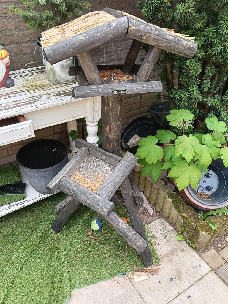 Vogel/voederhuisje, Tuin en Terras, Ophalen of Verzenden