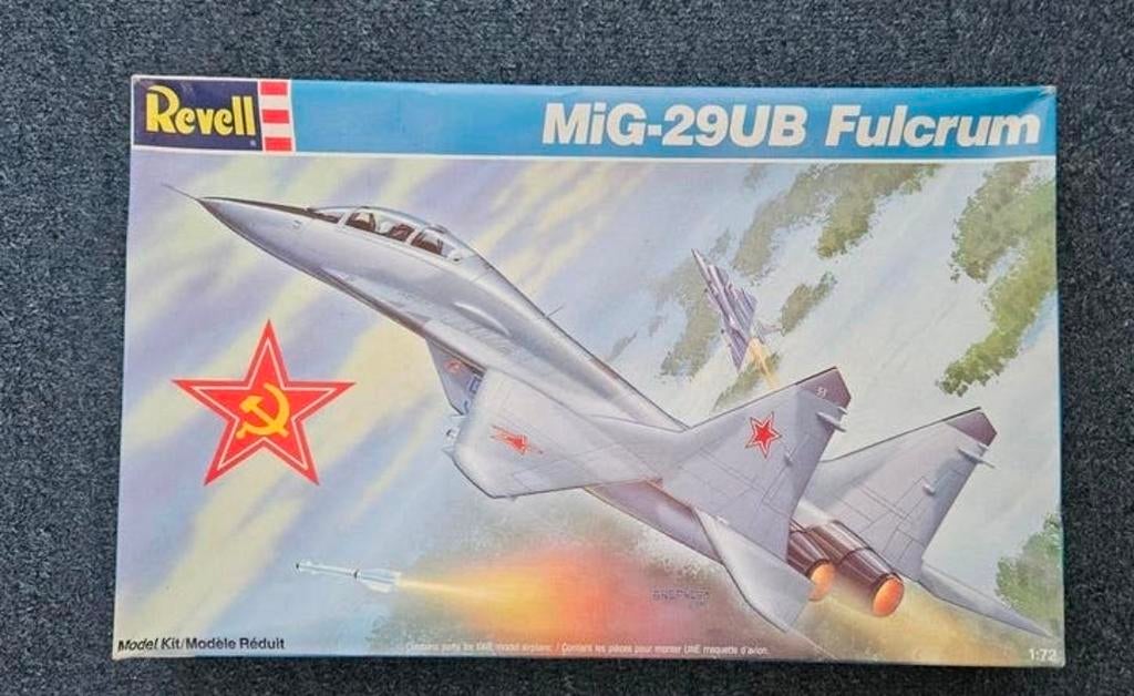 Revell MiG-29UB Fulcrum modelbouw vliegtuig, Ophalen of Verzenden