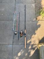 Feederhengel van spro, Ophalen, Gebruikt, Werphengel