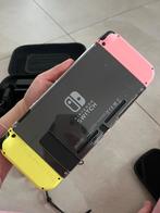 Nintendo Switch ZGAN + Reiskoffer & Extra Joy-Cons, Ophalen, Overige genres, Eén computer, Zo goed als nieuw