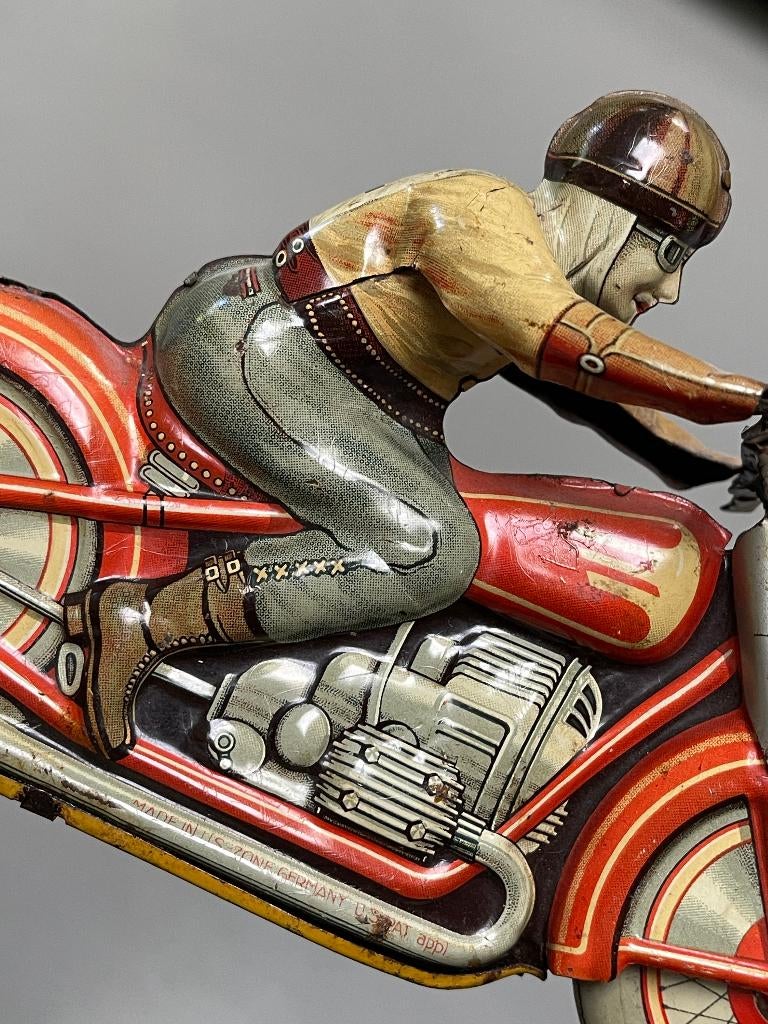 Technofix motorfiets (U.S. zone) G.E. 258, Ophalen of Verzenden