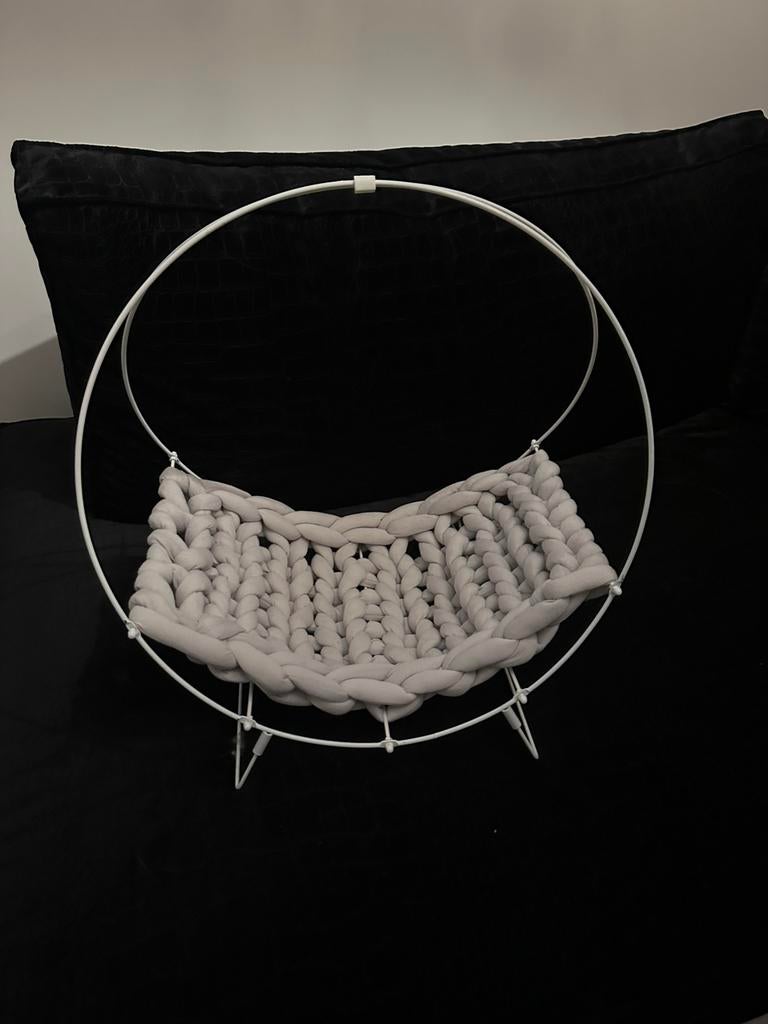 Mandje voor kat of hond, Ophalen, Zo goed als nieuw, Riet