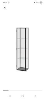 Ikea bläliden vitrinekast, Huis en Inrichting, Kasten | Vitrinekasten, Ophalen, Minder dan 50 cm, Zo goed als nieuw, Glas