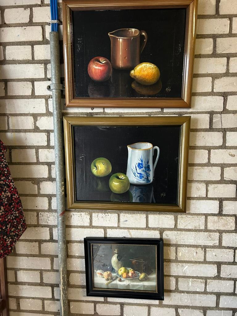 Schilderijen  3 keer, Antiek en Kunst, Ophalen of Verzenden