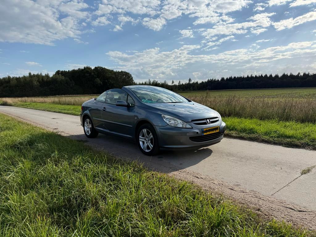 Peugeot 2003 Grijs, Cabriolet, 4 stoelen, 75 €/maand, Particulier