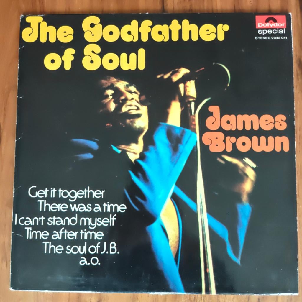 LP - James Brown – The Godfather Of Soul, Ophalen of Verzenden, 1960 tot 1980, Gebruikt, 12 inch