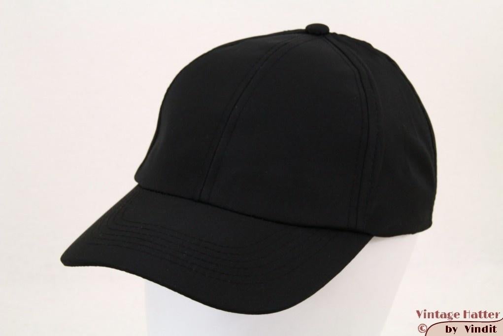 Baseball pet zwart regen resistent 54-60 nieuw 1size fits al, Nieuw, Pet, Hawkins, One size fits all