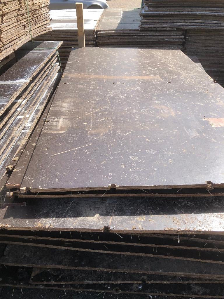 Betonplex (underlayment), Doe-het-zelf en Verbouw, Platen en Panelen, Ophalen, Gebruikt, Betonplex, Minder dan 20 mm