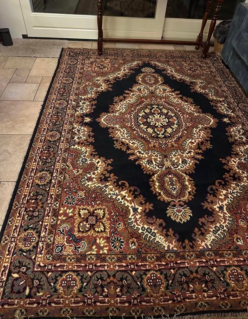 Mooi tapijt, zo goed als nieuw (ca. 2x3 meter), Huis en Inrichting, Stoffering | Tapijten en Kleden, Ophalen, Blauw, Zo goed als nieuw