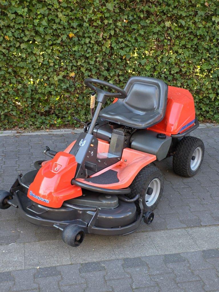 Husqvarna Pro 15 Rider zitmaaier 2 cilinder 3 mes maaidek, Ophalen, Gebruikt, Husqvarna, Mulchfunctie