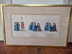 Plaat 28, ets gravure Lijkstatie stadhouder Willem IV 1754, Antiek en Kunst, Ophalen